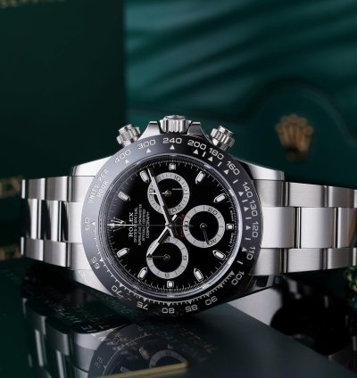 Rolex Daytona Ref 116500ln Black Dial Stainless Steel Box And Papers 2023