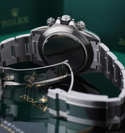 Rolex Daytona Ref 116500ln Black Dial Stainless Steel Box And Papers 2023