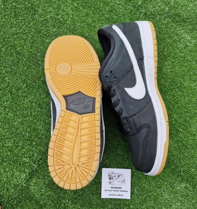 Nike Sb Dunk Low Black Gum Uk 10 Us 11