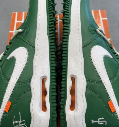 2023 Nike Air Force 1 Mid Off-white Pine Green