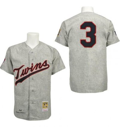 Minnesota Twins Harmon Killebrew Gray 1969 Throwback Jersey
