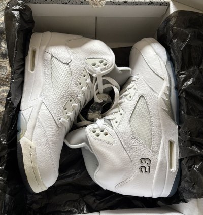 Jordan 5 Retro Metallic White 2015