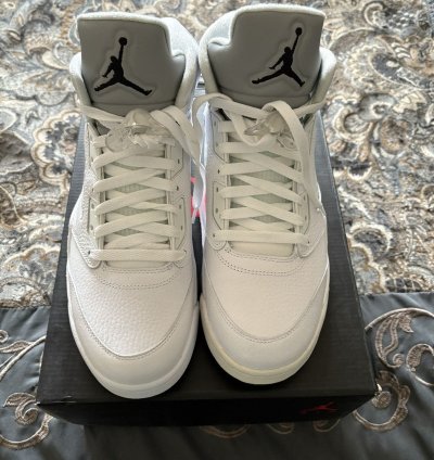 Jordan 5 Retro Metallic White 2015