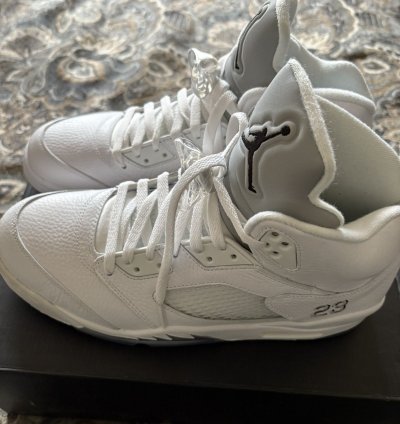 Jordan 5 Retro Metallic White 2015