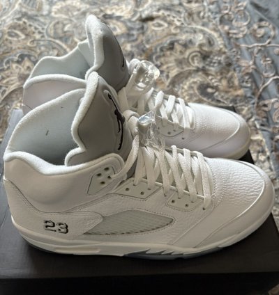 Jordan 5 Retro Metallic White 2015