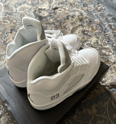 Jordan 5 Retro Metallic White 2015