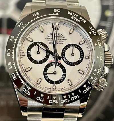 Rolex Daytona Ref 116500ln White Dial - New 2021