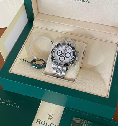 Rolex Daytona Ref 116500ln White Dial - New 2021