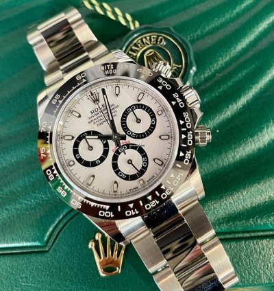 Rolex Daytona Ref 116500ln White Dial - New 2021