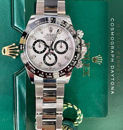 Rolex Daytona Ref 116500ln White Dial - New 2021