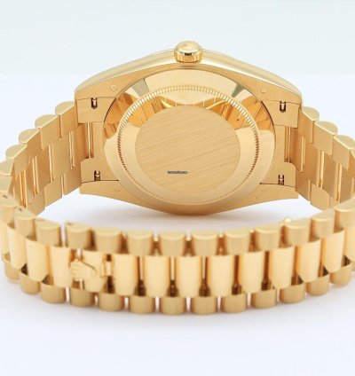 Rolex Day-date 40 Yellow Gold Green Ombre Dial