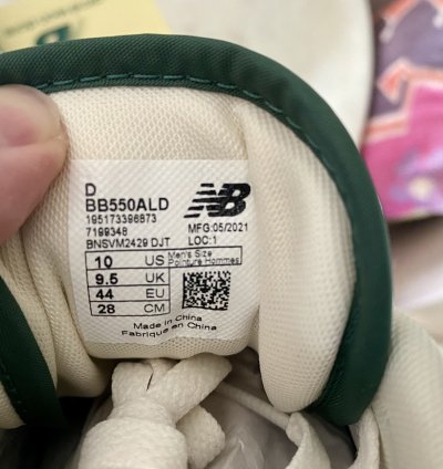 Aime Leon Dore New Balance 550 Evergreen Size 10