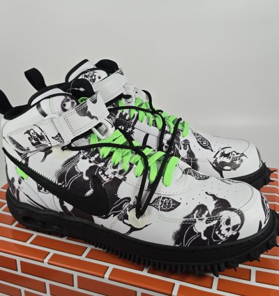 2023 Off-white Air Force 1 Mid Sp Leather Grim Reaper