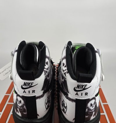 2023 Off-white Air Force 1 Mid Sp Leather Grim Reaper