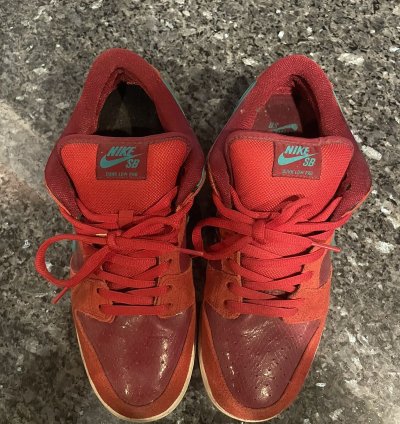 Nike Sb Dunk Low Brickhouse Turbo Green Team Red