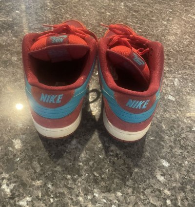 Nike Sb Dunk Low Brickhouse Turbo Green Team Red