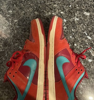 Nike Sb Dunk Low Brickhouse Turbo Green Team Red