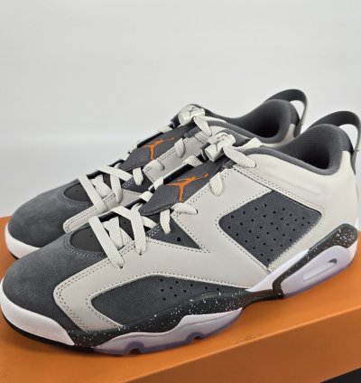 2023 Paris Saint-germain Air Jordan 6 Retro Low Iron Grey