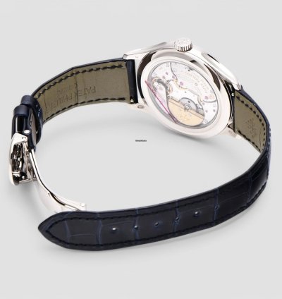 Patek Philippe Perpetual Calendar 5327g 18k White Gold Blue Dial