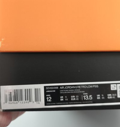 2023 Paris Saint-germain Air Jordan 6 Retro Low Iron Grey