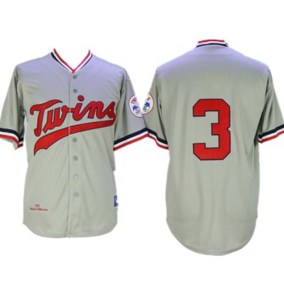 Minnesota Twins Harmon Killebrew Gray 1972 Throwback Jersey