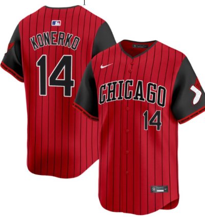 Paul Konerko Jersey 14 Chicago White Sox 2025 City Connect Vapor Premier Limited Stitched