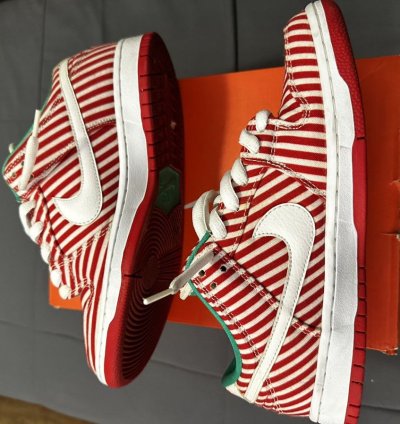 Nike Sb Dunk Low Candy Cane