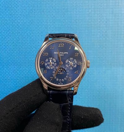 Patek Philippe Perpetual Calendar 5327g-001 Blue Perpetual Calendar