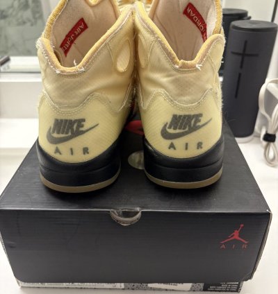 Jordan 5 Retro Off White Sail