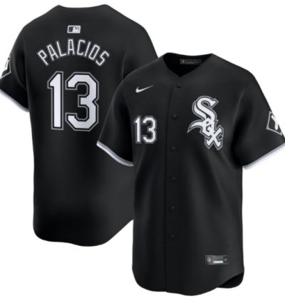 Palacios 13 Chicago White Sox Black Jersey - All Stitched