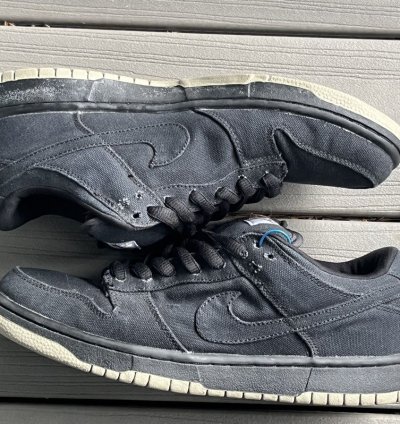 Nike Sb Dunk Low Carhartt Black - Size 9 5
