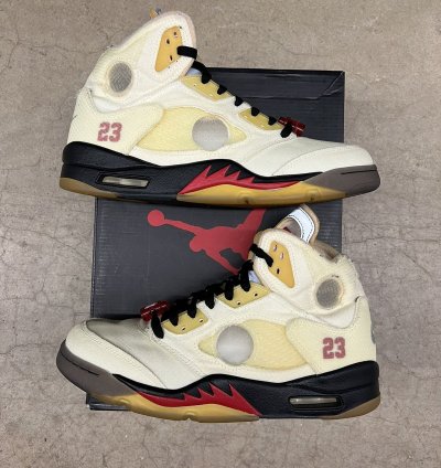 Jordan 5 Retro Off White Sail Size 9 5