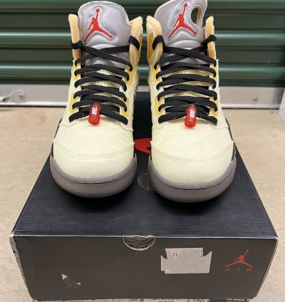 Jordan 5 Retro Off White Sail Size 9 5