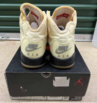 Jordan 5 Retro Off White Sail Size 9 5