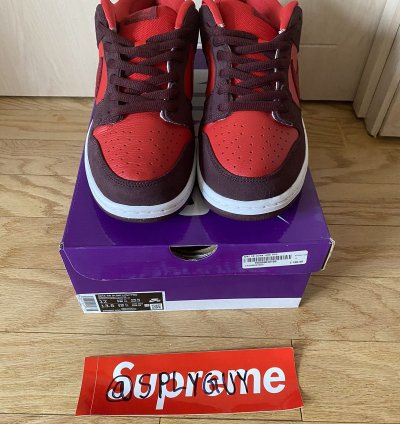 Nike Sb Dunk Low Cherry Sz 12