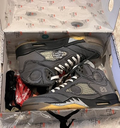 Jordan 5 Retro Off-white Muslin
