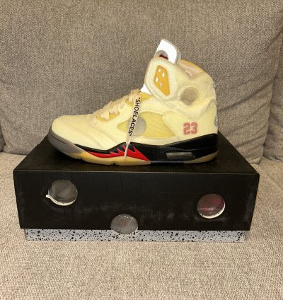 Jordan 5 Retro Off-white Sail
