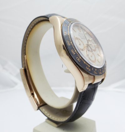 Rolex Daytona Ref 116515ln Oro Rosa 18kt Ivory Everose Nos Full Stickers