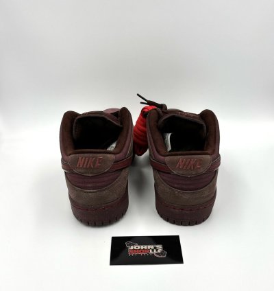 Nike Sb Dunk Low City Of Love Burgundy Crush Size 12 Men