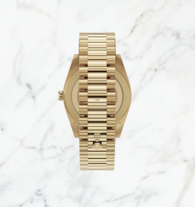 Rolex Day-date 40 Yellow Gold Silver Dial 228238 new Unworn