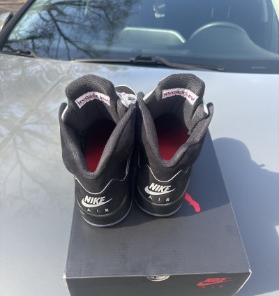 Jordan 5 Retro Og Black Metallic Reimagined