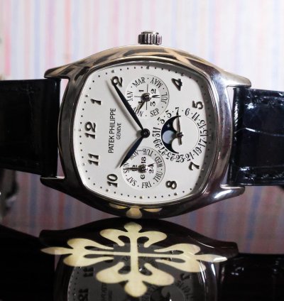Patek Philippe Perpetual Calendar 5940g-001 2019 Grand Complications 37mm 18k Wg Full Set