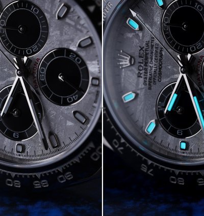 Rolex Daytona Ref 116519ln Meteorite Dial 18k White Gold Box And Papers 2023