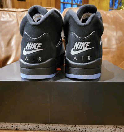 Jordan 5 Retro Og Black Metallic Reimagined 2025 New Size 13