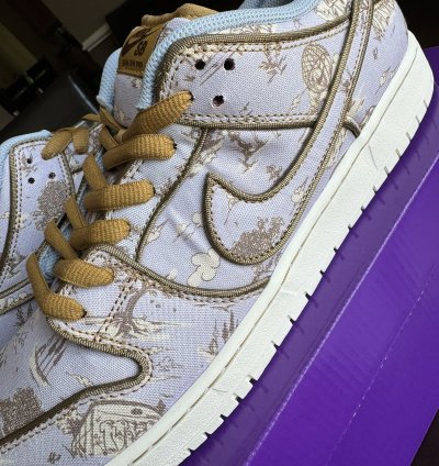Nike Sb Dunk Low City Of Style Pastoral Print