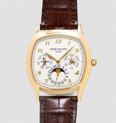 Patek Philippe Perpetual Calendar 5940j 18k Yellow Gold Cushion Case
