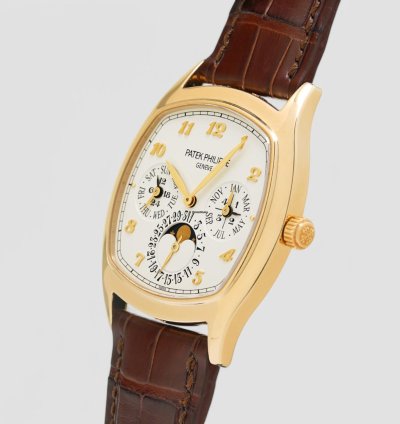 Patek Philippe Perpetual Calendar 5940j 18k Yellow Gold Cushion Case