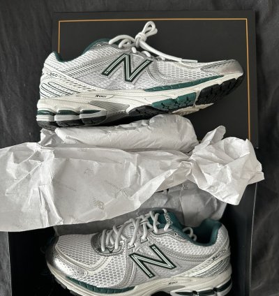 Aime Leon Dore New Balance 860v2 2025 10 5 White Green