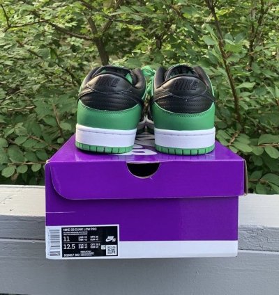 Nike Sb Dunk Low Classic Green 11