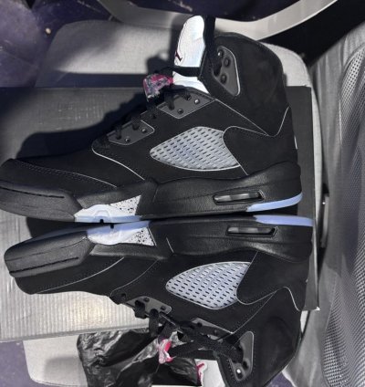 Jordan 5 Retro Og Black Metallic Reimagined Size 10 5